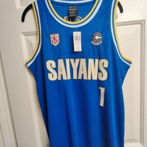 Dragonball z Vegeta basketball jersey